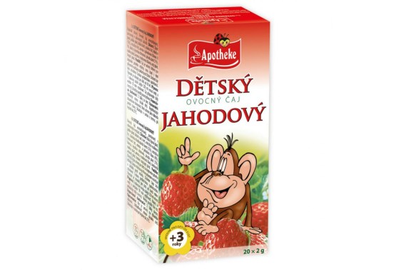 Dětský čaj jahodový 20 sáčků