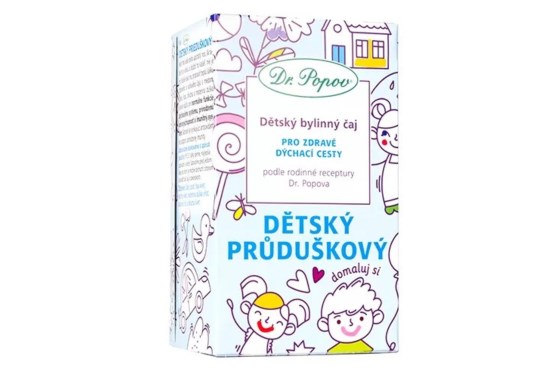 Dětský průduškový, dětský bylinný čaj 20 sáčků