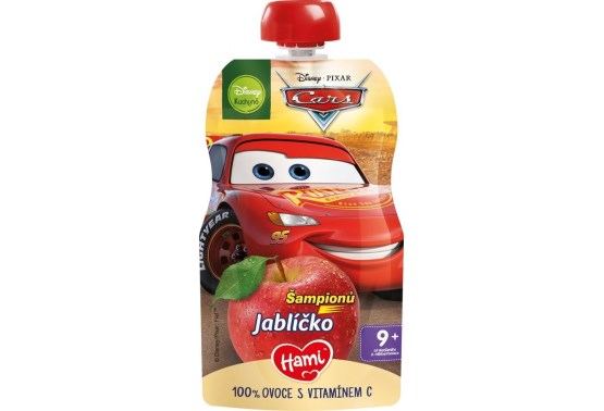 Disney Cars kapsička jablíčko