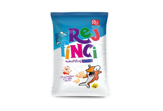 fínci kukuřičný snack - bez soli