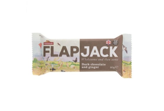 Flapjack ovesný čokoláda se zázvorem bezlepkový