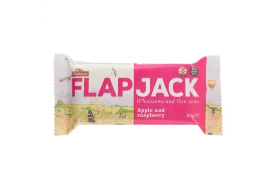 Flapjack ovesný malina-jablečná šťáva bezlepkový