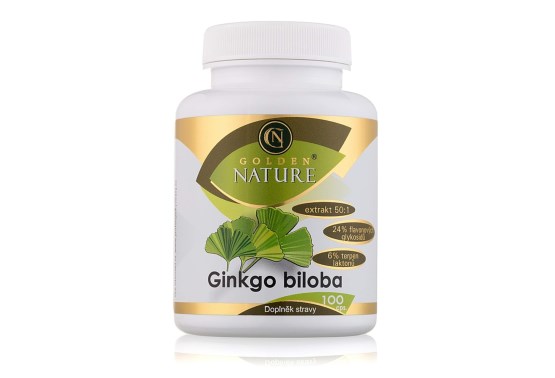 Ginkgo Biloba extrakt 50:1 60mg 100 tablet