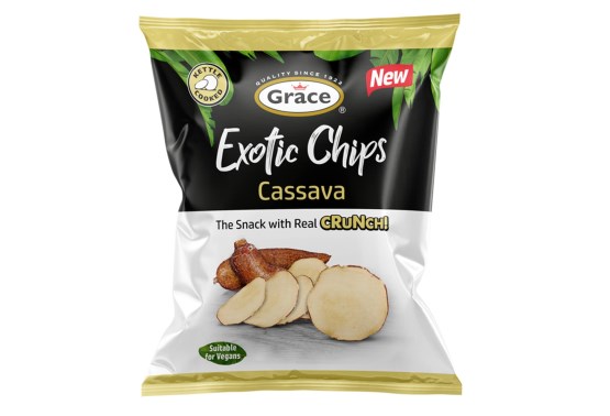 Grace kotlíkové maniokové chipsy bezlepkové 75g - expirace