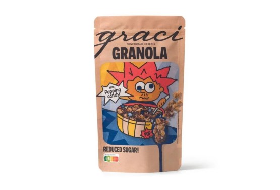 Granola Popping candy