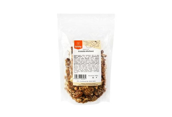 GRIZLY Granola ořechová