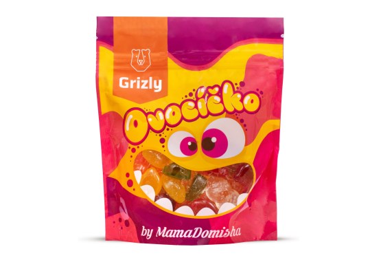 GRIZLY Ovocíčko bonbóny se stévií by @mamadomisha