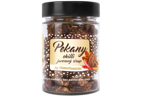 GRIZLY Pekany chilli javorový sirup by @mamadomisha