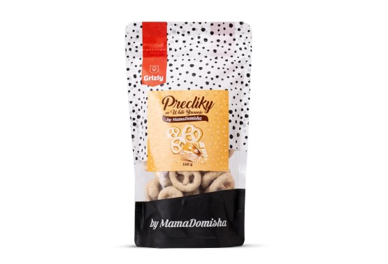 GRIZLY Preclíky ve White Brownie by @mamadomisha