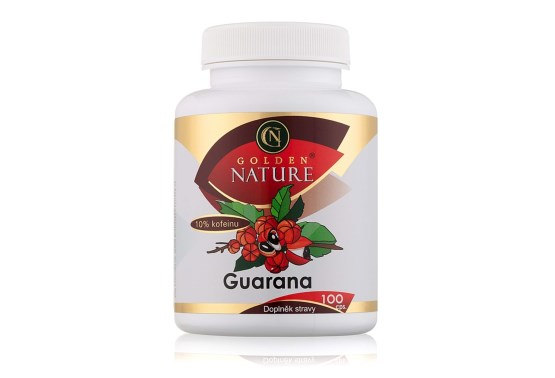 Guarana 10 % kofeinu 100 tablet