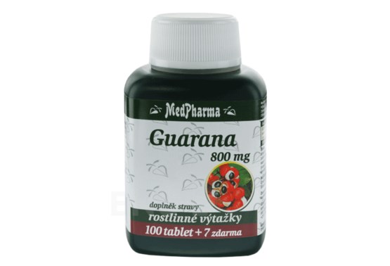 Guarana 800mg 107 tablet