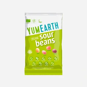 Gumové kyselé fazolky BIO