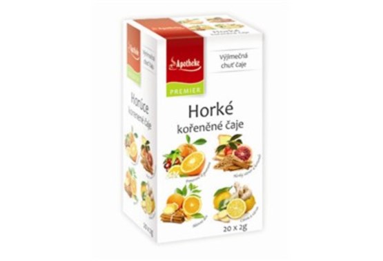 Horké kořeněné čaje 4v1 20 sáčků