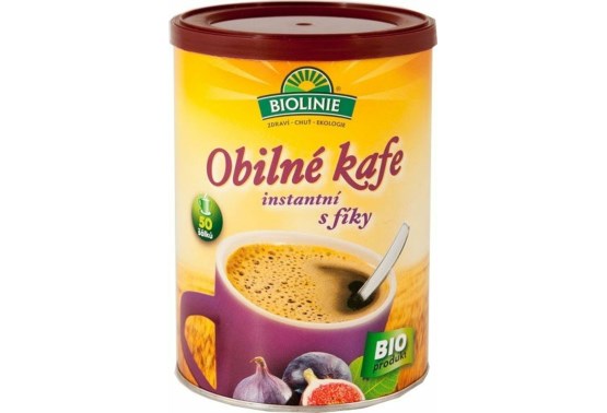 Instantní obilné kafe s fíky