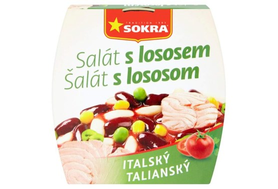 Italský salát s lososem