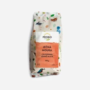 Ječná mouka celozrná jemně mletá BIO