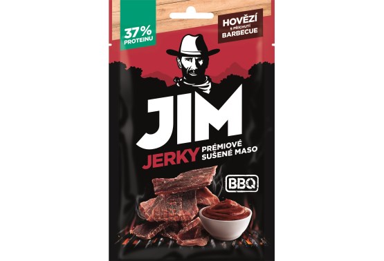 Jim Jerky Hovězí BBQ