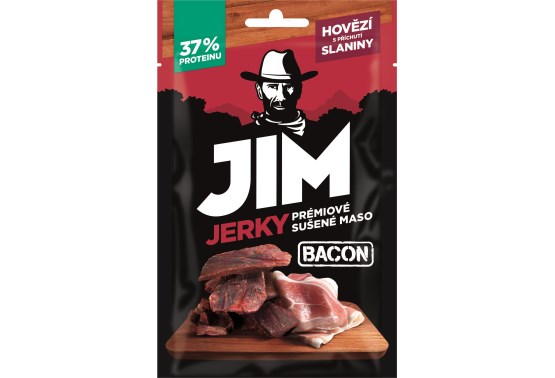 Jim Jerky Hovězí slanina