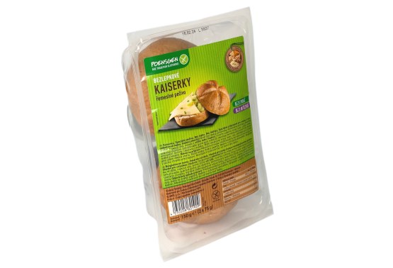 Kaiserky bez lepku a bez laktózy 2x75 g