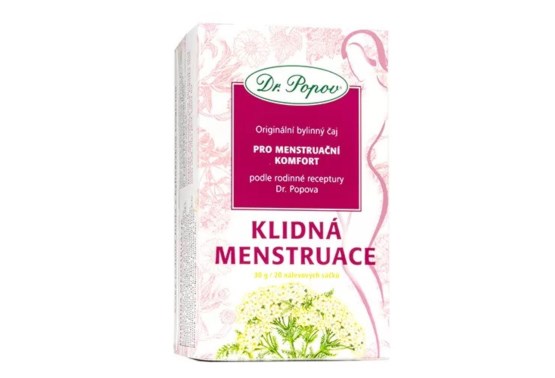 Klidná menstruace - porcovaný čaj 20 sáčků