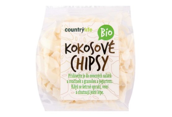 Kokosové chipsy BIO