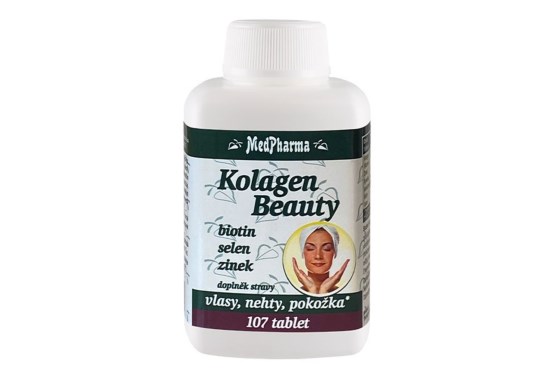 Kolagen Beauty - biotin, selen, zinek 107 tablet