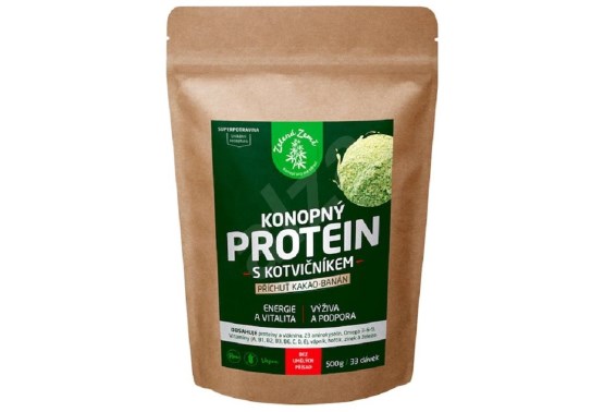 Konopný protein s kotvičníkem