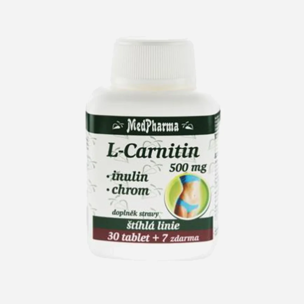 L-Carnitin 500 mg + inulin + chrom 37 tablet