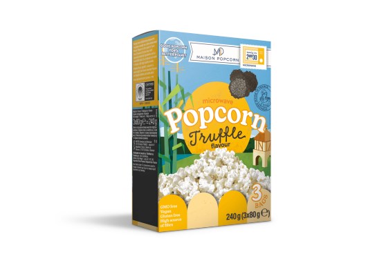 Lanýžový popcorn do mikrovlnky 3x80 g