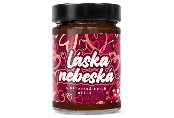 Láska nebeská oříškový krém