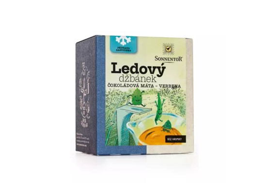 Ledový džbánek máta, čokoláda, verbena BIO