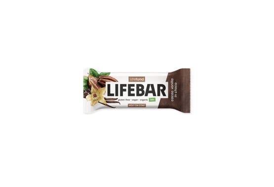 Lifebar InChoco tyčinka Cacao Vanilka BIO