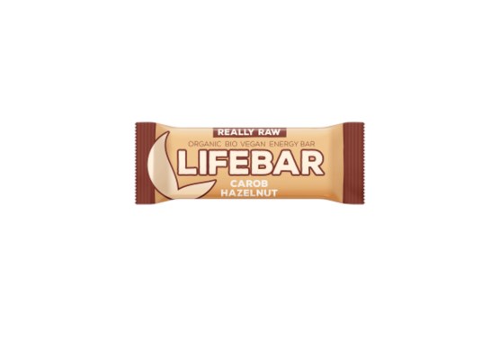 Lifebar karobová s lískovými oříšky BIO