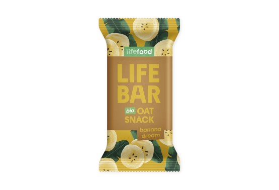 Lifebar Oat snack banánový BIO