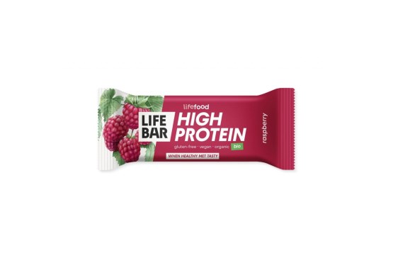 Lifebar Protein tyčinka malinová BIO  1250N