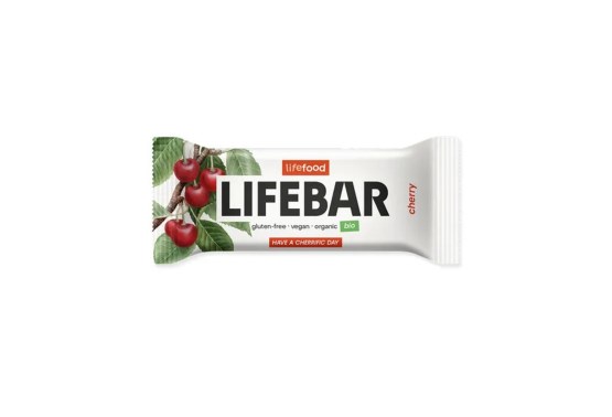 Lifebar Tyčinka třešňová raw BIO