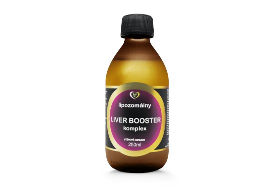 Lipozomální Liver booster komplex