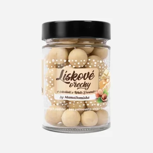 Lískové ořechy v čokoládě s White Brownie by @mamadomisha