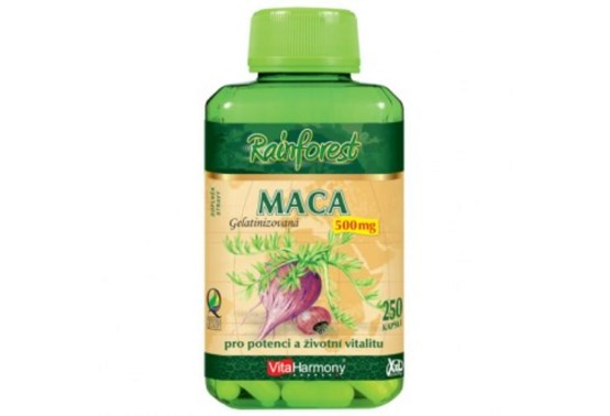 MACA 500 mg - XXL economy