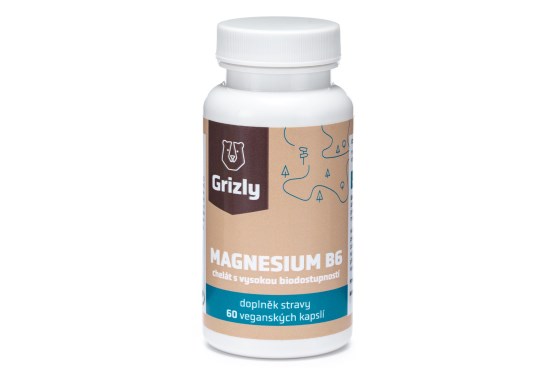 Magnesium bis-glycinát + vitamin B6 60 kapslí