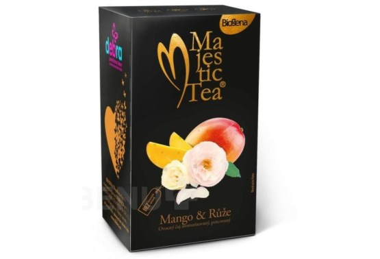 Majestic Tea Mango a růže 20 x 2 g