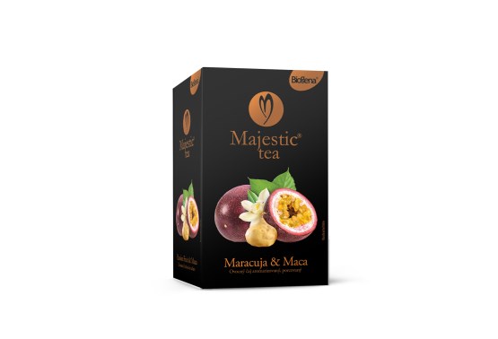 Majestic Tea maracuja a maca 20 sáčků