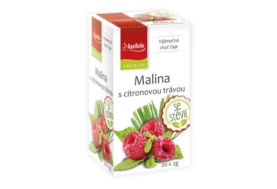 Malina s citronovou trávou 20 x 2 g