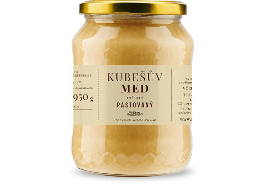 Med květový - pastovaný (šlehaný)