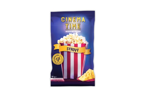 Mikrovlnný popcorn sýrový