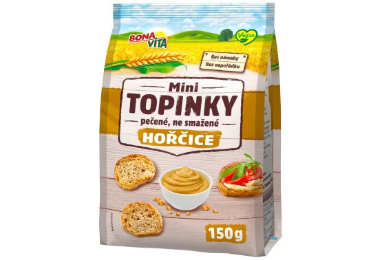 Mini topinky hořčice