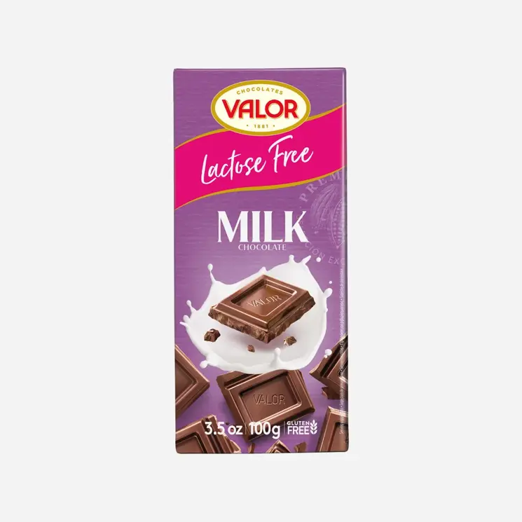 Mléčná čokoláda 35 %, se sníženým obsahem laktózy