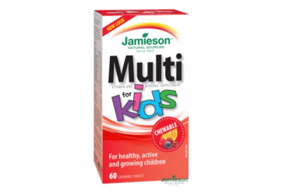 Multi Kids multivitamín tablety na cucání pro děti