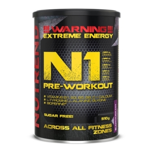 N1 Pre-Workout  - černý rybíz