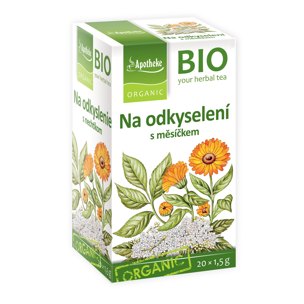 Na odkyselení čaj s měsíčkem BIO